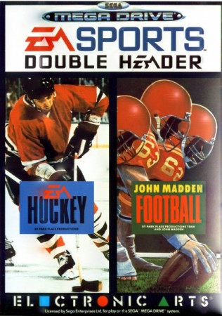 John Madden Football + EA Hockey - Megadrive