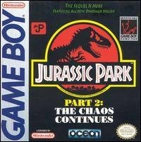 Jurassic Park Part 2 : The Chaos continues - Game Boy
