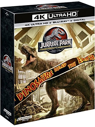Jurassic Park Collection (Collection 25ème Anniversaire) 4K - BluRay