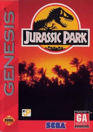 Jurassic Park (import USA) en boîte - Megadrive