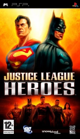 Justice League Heroes - Playstation Portable