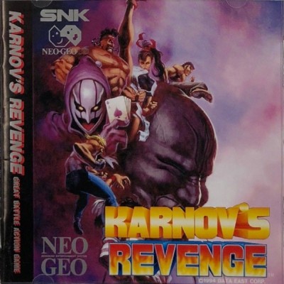 Karnov's Revenge (import USA) - Neo Geo CD