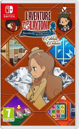 L'Aventure Layton : Katrielle et la Conspiration des Millionnaires - Édition Deluxe - Switch