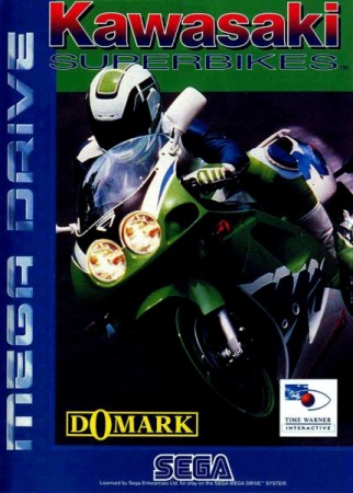 Kawasaki Superbikes en boîte - Megadrive