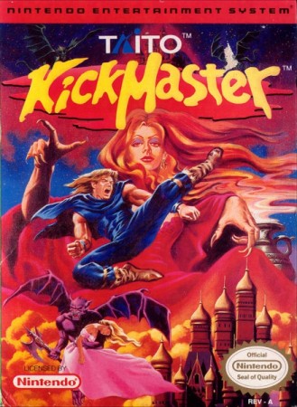 Kick Master (import USA) en boîte  - NES