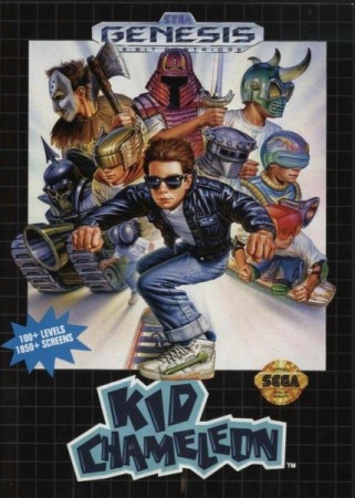 Kid Chameleon (import USA) en boîte - Megadrive
