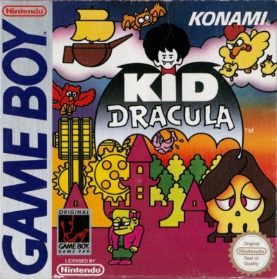 Kid Dracula en boîte - Game Boy