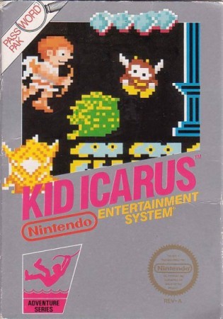 Kid Icarus (import USA) en boîte - NES