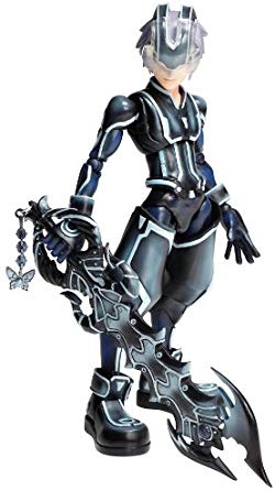 Figurine Riku Tron Legacy - Kingdom Hearts 3D Dream Drop Distance Play Arts Kai  - Figurine