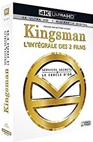 Kingsman : Services secrets + Kingsman 2 : Le Cercle d'Or 4K - BluRay