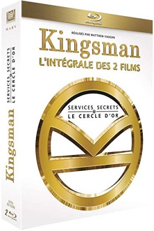 Kingsman : Services secrets + Kingsman 2 : Le Cercle d'Or  - BluRay