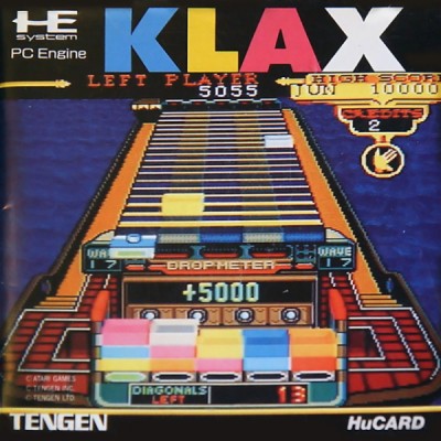 Klax (import japonais) - Nec PC Engine CoreGrafX