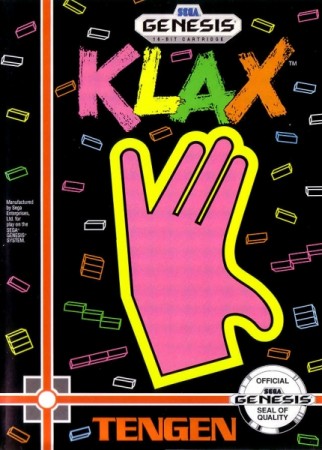 Klax (import USA) en boîte - Megadrive