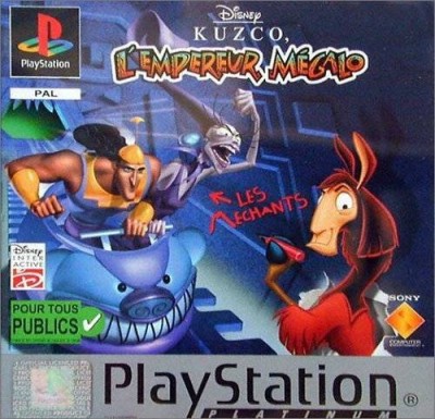 Kuzco l'Empereur Megalo - Platinum - Playstation One