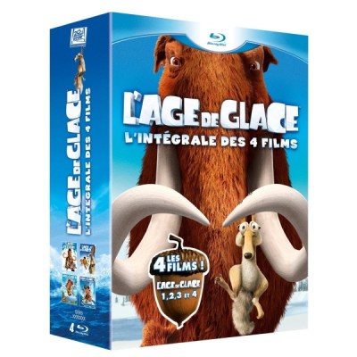 l'age de glace l'integrale des 4 films - BluRay