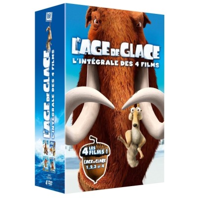 l'age de glace l'integrale des 4 films - DVD