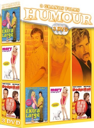 L'Amour extra-large / Mary à Tout Prix / Dodgeball - DVD