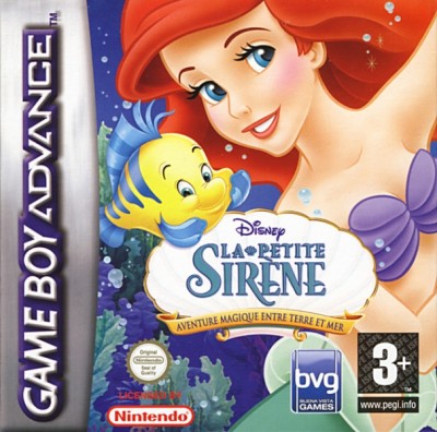 La Petite Sirene en boîte - Game Boy Advance