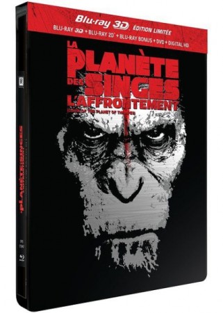 La planète des singes l'affrontement édition limitée - BluRay