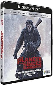 La Planète des Singes : Suprématie 4K  - BluRay