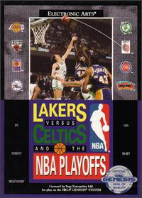 Lakers versus Celtics and the NBA Playoffs en boîte - Megadrive