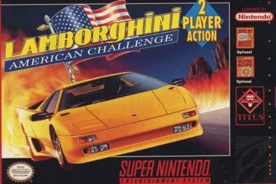Lamborghini American Challenge (import USA) - Super Nintendo