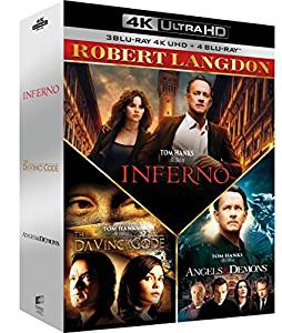 Robert Langdon : Da Vinci Code - Anges & démons - Inferno 4K - BluRay