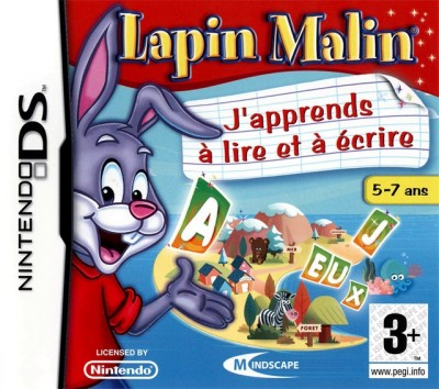 Lapin malin j apprend a lire et ecrire - DS