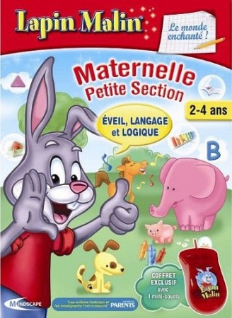 Lapin Malin : Maternelle Petite Section - Le Monde Enchanté - Jeux PC