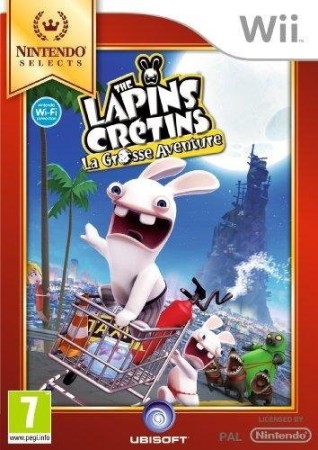 Les Lapins Crétins : La Grosse Aventure - Nintendo Selects - Wii