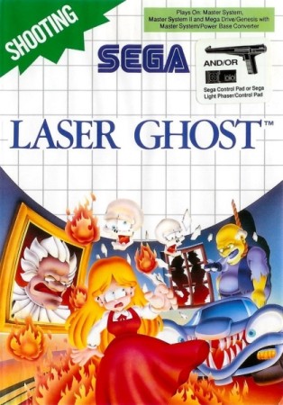 Laser Ghost en boîte - Master System