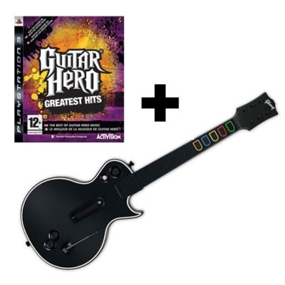 Guitar Hero Greatest Hits avec Guitare - Playstation 3