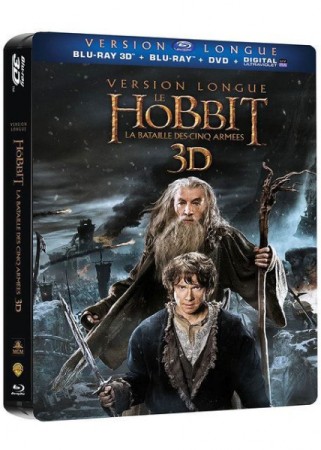 Le Hobbit : La Bataille Des Cinq Armées 3D - Version Longue  - BluRay