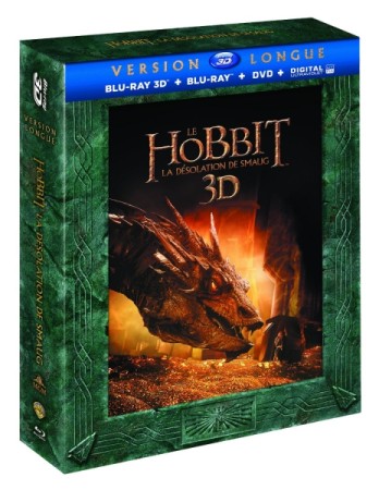 Le Hobbit la désolation de smaug version longue 3D - BluRay