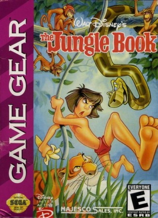 Le Livre de La Jungle (import USA) en boîte - Game Gear