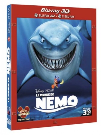 le monde de nemo 3D - BluRay