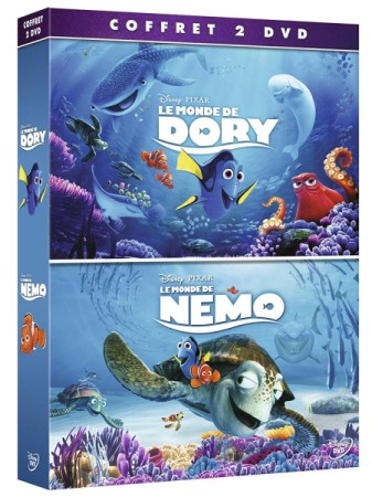 Le Monde de Nemo + Le Monde de Dory  - DVD