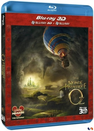 le monde fantastique d'oz 3D - BluRay