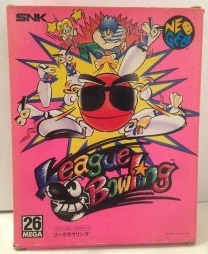 League Bowling (import japonais) en boîte carton - Neo Geo