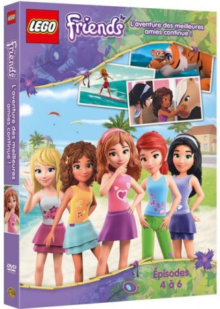 Lego friends les folles aventures continuent - DVD