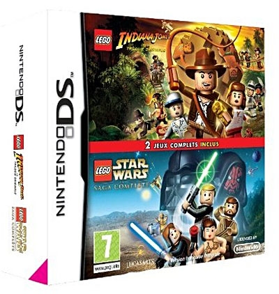 Lego indiana Jones et Lego stars wars La saga complète - DS