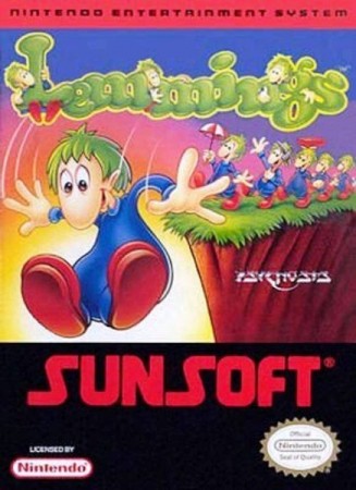 Lemmings en boîte - NES