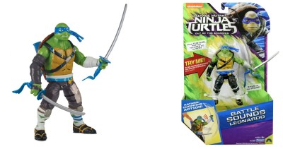 Figurine Leonardo Battle Sounds - Teenage Mutant Ninja Turtles Out of the Shadows - Figurine