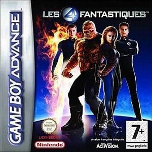 Les 4 Fantastiques en boîte - Game Boy Advance