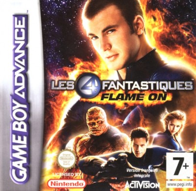 Les 4 Fantastiques : Flame On - Game Boy Advance