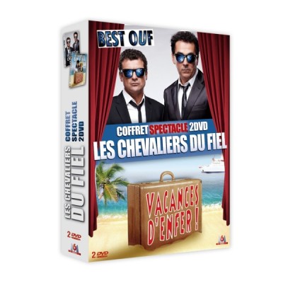 Les Chevaliers du Fiel - Coffret - Vacances d'enfer + Le best ouf - DVD