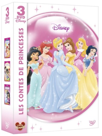 les contes de princesses  vol.1 à 3 - DVD