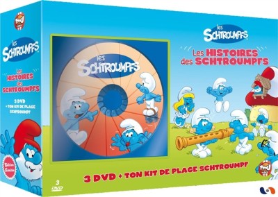les histoires des schtroumpfs coffret collector - DVD