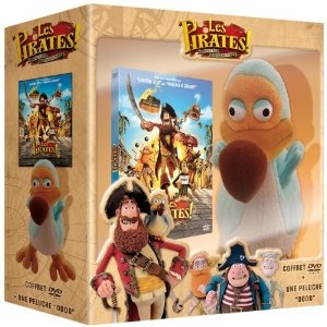 les pirates bons à rien mauvais en tout + peluche de polly le dodo - DVD