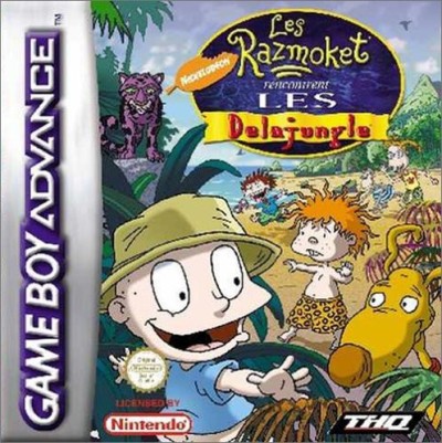 Les Razmoket rencontrent les Delajungle en boîte - Game Boy Advance